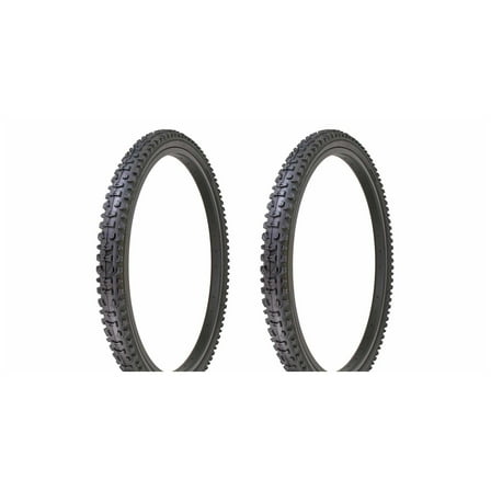 Two Bike Tire 26 x 1.95 Black/Black Side Wall R-4109. Bicycle tire,Bike tire.
