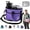 A, variant on Family Size 4 Compartment Drink Bag, 2026 New Insulated Collapsible, 4 Drink Carrier Bag with Strap, Multiple Tumbler Carrier Caddy with Removable Dividers, for Hiking, Sports, Walking