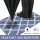 thumbnail image 5 of Alfombra SHACOS, 60 x 90 cm, lavable en interiores, antideslizante, azul, 5 of 8