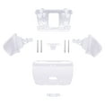 thumbnail image 3 of eXtremerate Rise Remap Kit Clear Replacement Redesigned K1 K2 Back Button Housing Shell for PS5 Controller BDM-010/020/030/040, 3 of 7