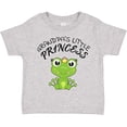 thumbnail image 3 of Inktastic Grandpa's Little Princess Cute Frog Girls Toddler T-Shirt, 3 of 5