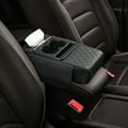 thumbnail image 4 of Mother's Day Gifts,Car Armrest Box Pad,Universal Tissue Box Storage,Multifunctional Elbow Pad for Car,Armrest Heightening Pad for Vehicle Interior Organization,Storage Trunks & Bag|Pu, Black-792, 4 of 8