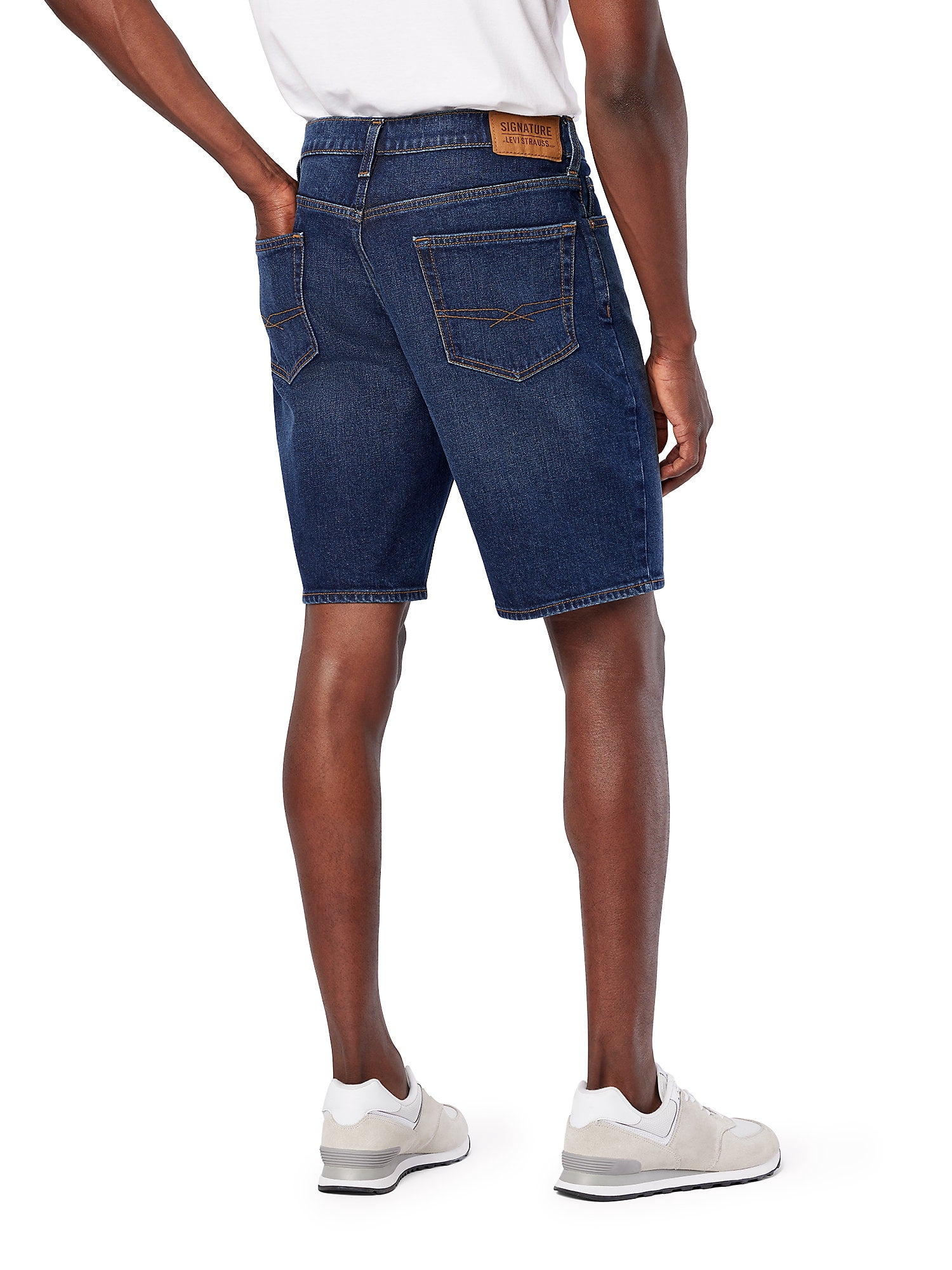 Levi Strauss Signature Men's and Big and Tall Classic Denim Shorts