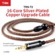 thumbnail image 4 of Cable de actualización TRN T2 HiFi Cable de auriculares reemplazable desmontable 16, 4 of 8