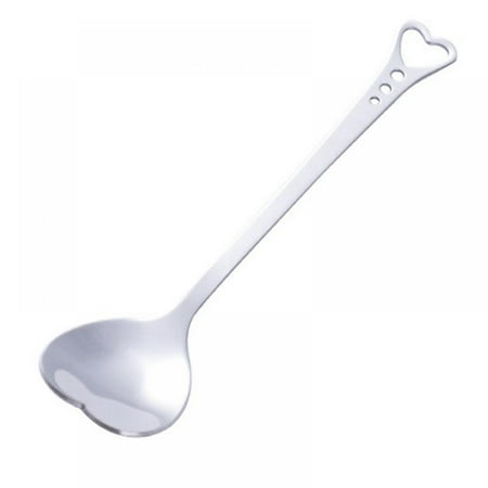 

Sacredtree Love Coffee Spoon Stainless Steel Dessert Cake Heart-shaped Spoon