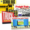 Donald Crews Board Book Collection : Freight Train; Inside Freight Train; Truck (Board Book Collection)