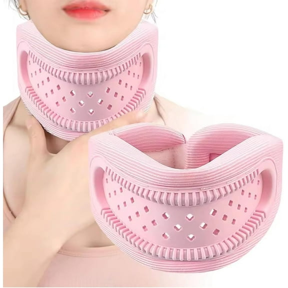 Relief Pressure Hollow-Out Breathable Soft Neck Brace, Neck Braces for Posture Pain Relief and Support, Stabilizer Hump Corrector Cervical Collar Necks Traction Devices for Home Use