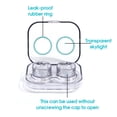 thumbnail image 4 of 4 Pcs Boîtes de Rangement pour Lentilles de Contact avec Pinces Conteneur de Protection des Yeux Accessoires Extérieurs, 4 of 9