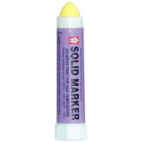 Solid Paint Marker with 1/2" Tip (Fluorescent Yellow)