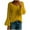 Yellow, variant on cfhntfmh Fall Fashion Outfits for Women Bell Long Sleeve Tops V Neck Business Casual Blouses Shirts Womens Fall Blouse
