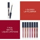 thumbnail image 2 of Set de maquillaje QiBest, 8 unidades, lápiz labial líquido mate y voluminizador de labios, 2 of 8