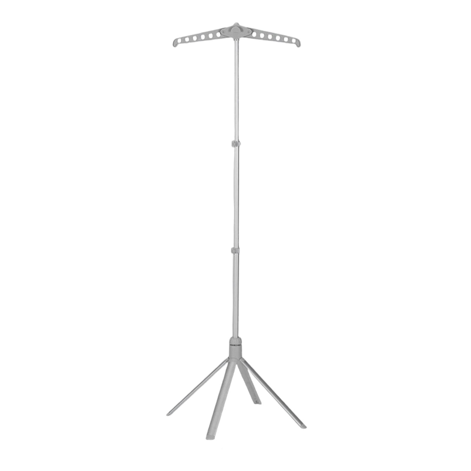 Fiocias Garment Steamer Stand for Clothes Clothes Drying Rack for Suit Hotels Indoor Grey