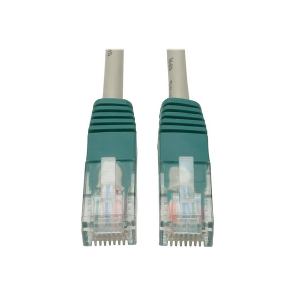 Tripp Lite Cat5e Crossover Cable - 1 X Rj-45 Male - 1 X Rj-45 Male - 7ft - Gray (n010007gy)