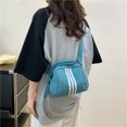 thumbnail image 3 of Bolso de hombro para mujer Bolso bandolera con correa ajustable deportiva de gran capacidad (Verde), 3 of 7