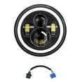 thumbnail image 1 of 1 faro LED de 7 pulgadas para coche o motocicleta con luz de cruce/luz diurna/intermitente, 1 of 7