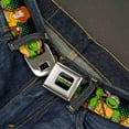 thumbnail image 2 of Classic Tmnt Logo2 Full Color Classic Tmnt Logo2 Turtles & April Pose Seatbelt Belt Standard, 2 of 3
