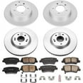 thumbnail image 2 of PowerStop Front and Rear Geomet Coated Brake Rotor and Pad Kit Fits: HYUNDAI Select Models CRK6765, 2 of 5