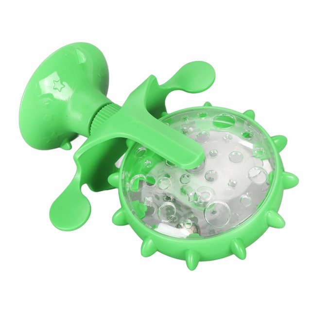Alimentateur Lent pour Chat, Forme de Moulin à Vent Rond Interactif Nourriture pour Chat Traite Jouet Distributeur pour Chiots Bleu Foncé, Bleu, Vert