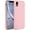 Light Pink, variant on Entronix Silicone Soft Case Designed for iPhone XR Shockproof Durable Slim Fit, (Olive Green)
