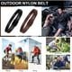 thumbnail image 3 of 2pcs Tactical Nylon Belt for Men, Preppy Style Canvas Webbing with Square Plastic Buckle, Large Size Outdoor Web Belts for Snow Pants, Fits 40 Inch Waist, 3 of 4