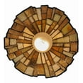 thumbnail image 4 of Meyda Lighting 8'W Jadestone Delta Mini Pendant, Solar Black Powdercoat - 145877, 4 of 7