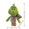 thumbnail image 4 of Colgante de elfo verde, divertidos juguetes, decoraciones, regalos, camiseta de sublimación de felpa, colgante de Navidad con cabeza dura, gran oferta, 2023, 4 of 4