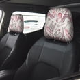 thumbnail image 4 of Headrest Covers for Cars Accessories Interior for Women Men 2Pcs - Bike Pattern Artistic Head Rest Cover for Car Decorations, Car Headrest Cover for Car Decor Interior, 4 of 8