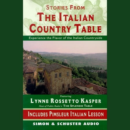 The Stories from The Italian Country Table - Audiobook