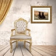 thumbnail image 3 of Silver, John 32x25 Gold Ornate Wood Framed with Double Matting Museum Art Print Titled - Js77-D, 3 of 4