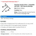 thumbnail image 2 of Sway Bar Link Kit 4 Piece - Compatible with 2005 - 2007 Mercury Montego 2006, 2 of 2