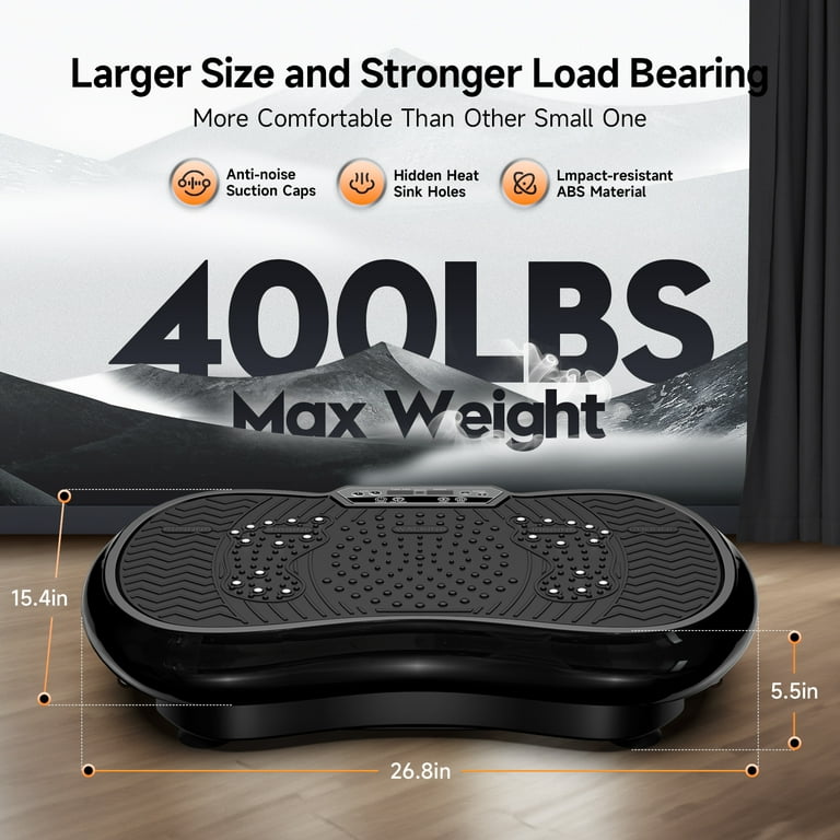 vibration massage plate MERACH EMS Vibration Plate White main image 0