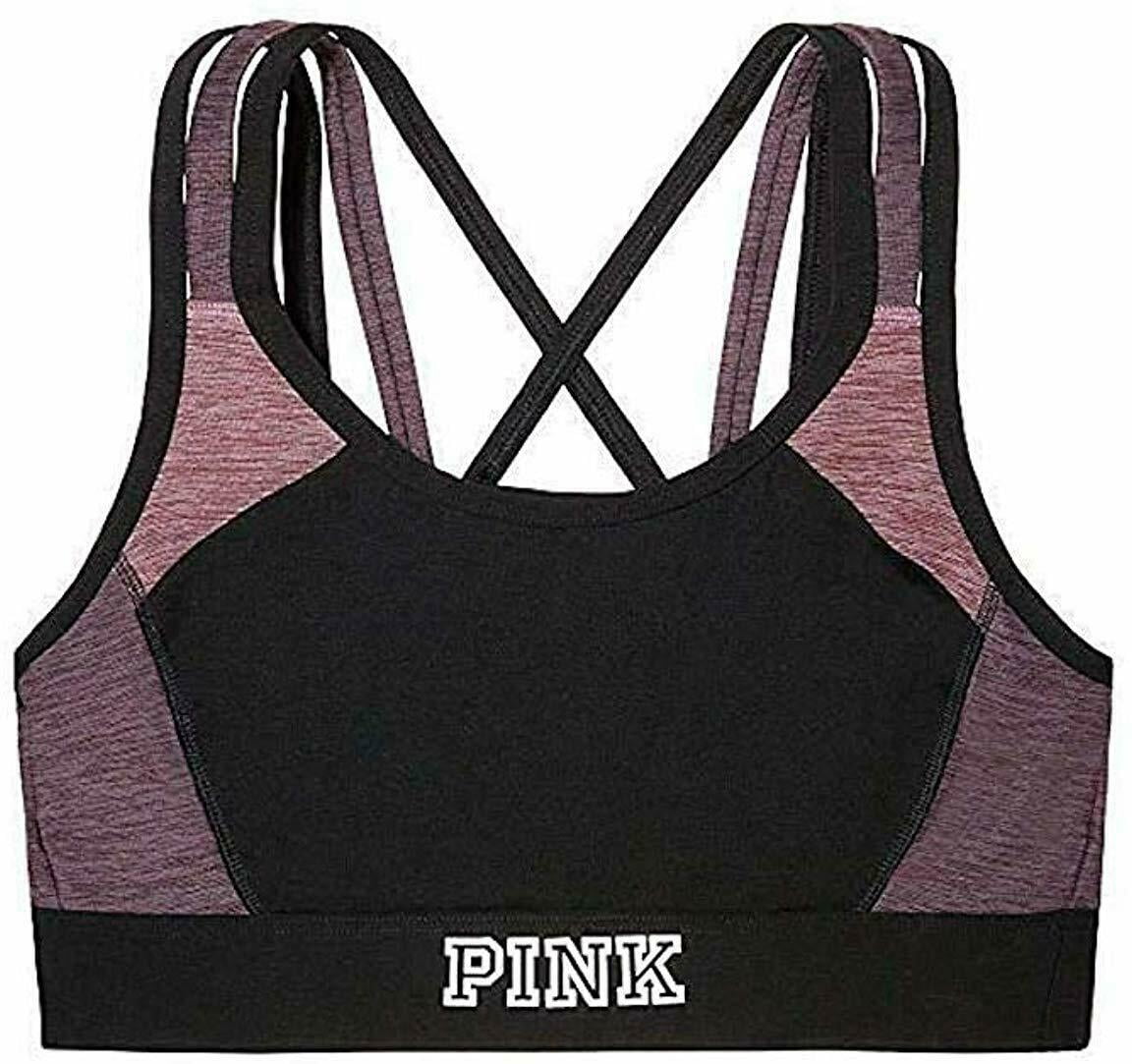 Victoria's Secret Pink Size XS Logo Strappy Ultimate Sport Bra ...