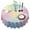 Dreamy Pastel Sky, variant on Dreamy Pastel Sky Round Tablecloth 60"x60",Wrinkle Wipeable Table Cloth for Kitchen Dining Room Picnic Patio Party