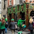 thumbnail image 6 of TETOU St Patricks Garland Decor,50Ft Green Gold Glitter Tinsel Fall Garland for Tree Home Fireplace  St Patricks Party Indoor Outdoor Decoration, 6 of 7