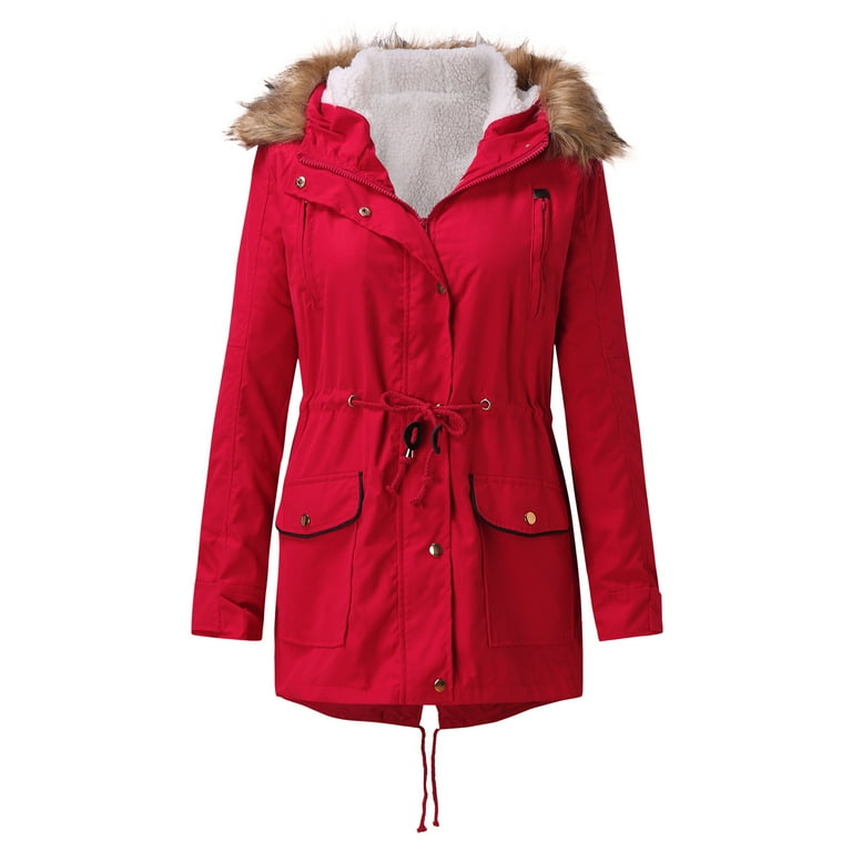 Aayomet Rain Coats For Women Women's Turn Down Shawl Collar Earth