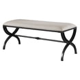 thumbnail image 1 of Coaster Furniture Upholstered Indoor Metal Bench, 1 of 1