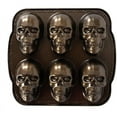 thumbnail image 3 of BINGTAOHU Halloween Skull Molds for Baking Skull Cake Pan Baking Pan for Cakelet,Chocolate,Jelly,Fondant, 3 of 9