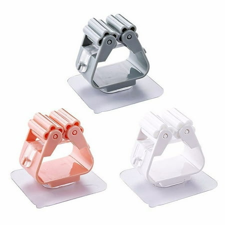 

1 Pc Mop and Broom Holder Mop Organizer Garden Storage Rack Kitchen Tool Hanger Folding Rack Metal B