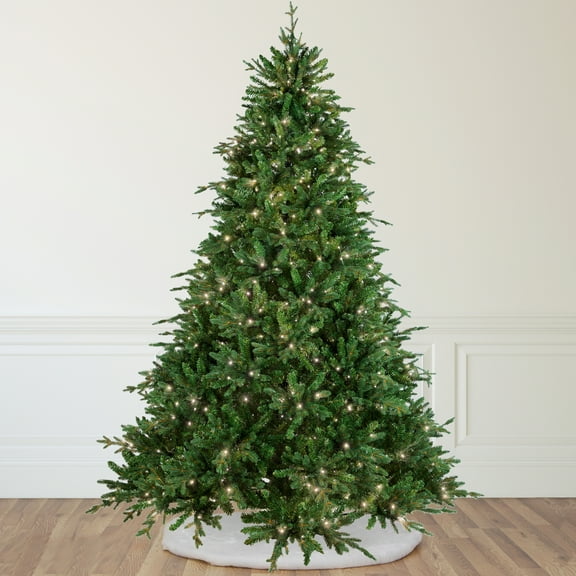 Northlight Real Touch™ Pre-Lit Cumberland Pine Artificial Christmas Tree - 12' Warm White LED