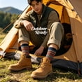 thumbnail image 2 of TELOLY 10Pairs Thermal Socks for Men,39-44 Yards Men Socks,Unisex Design Warm Socks for Men,Combination2, 2 of 5