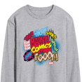 thumbnail image 3 of Marvel - Sound Effects - Men's Long Sleeve Graphic T-Shirt, 3 of 5
