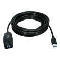thumbnail image 1 of QVS - USB extension cable - USB Type A (M) to USB Type A (F) - USB 3.0 - 16 ft - black, 1 of 6