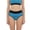 Blue, variant on Aura Lane Women’s Plus Size Period Panty – Mid to High Waist Leak-Proof Underwear for Menstruation, Heavy Flow Protection Light Pink XXL
