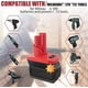 thumbnail image 5 of Adaptador de Batería para Milwaukee 12V, para DeWalt 20V y para Milwaukee M18 18V Batería Li-on Convertida en para Batería Milwaukee M12 12V, para Herramienta Eléctrica Milwaukee M12 12V, 5 of 10