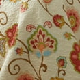 thumbnail image 6 of Levtex Home - Ashbury Spring Quilt Set -Twin Quilt + One Standard Pillow Sham - Floral in Ivory Coral Teal Gold - Quilt Size (68x86in.) and Pillow Sham Size (26x20in.) - Reversible - Cotton, 6 of 6