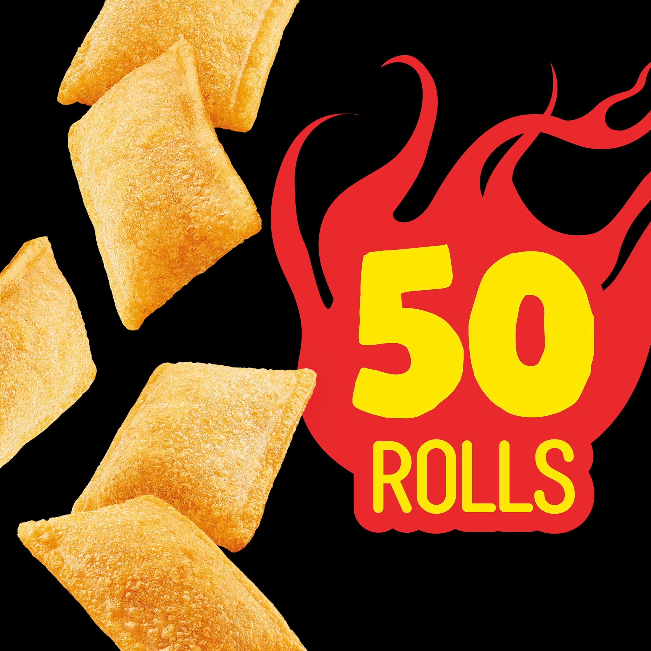 Totino's Pizza Rolls, Hellfire Club Spicy Pepperoni, Stranger Things, 50 Rolls, 24.46 oz