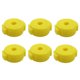 thumbnail image 3 of 6 piezas de tuercas de liberación rápida para tambor, piezas de kit de batería, reemplazo de hebilla de fijación profesional, tuerca de instalación, Amarillo, 3 of 8