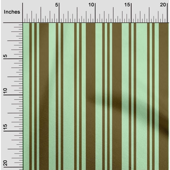 oneOone Viscose Jersey Fabric Bayadere Stripe Print Fabric By Yard 60 Inch Wide