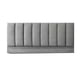 thumbnail image 2 of MOBI Cabecera Matrimonial de Madera con Tela Modelo Iana, Color Gris Claro, 2 of 3