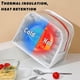 thumbnail image 4 of Bolsa de almuerzo para niños, bolsa de almuerzo escolar, bolsa térmica de 5 l (dinosaurio) para lonchera, bolsa térmica, bolsa térmica pequeña para picnic para niños, bolsa térmica con dinosaurio, 4 of 5